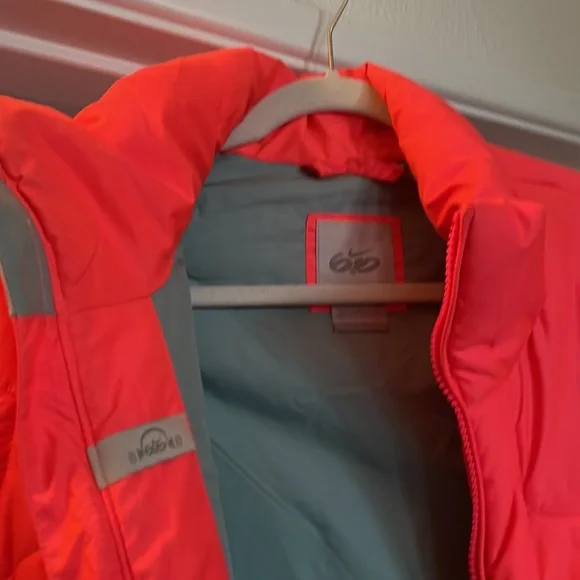 Nike Jackets Coats Nike Neon Pink Unisex Puffer Vest